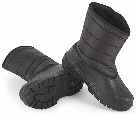 Сапоги мужские Дутые ПВХ, черный