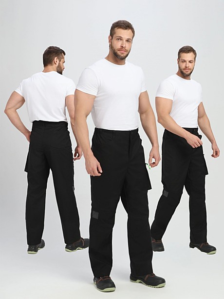 Брюки PROFLINE Leader (тк.Софтшел), черный